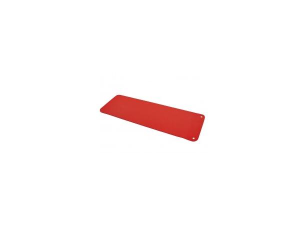 Treningsmatte 180 x 60 x 1 cm - Rød Med hull